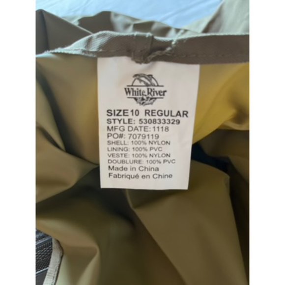 White River Hip Waders Boot Lug Sole - Size 10 Mens (EUC) - Picture 5 of 9